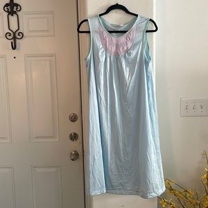 Vanity Fair Vintage Light Blue Sleepwear Size SML